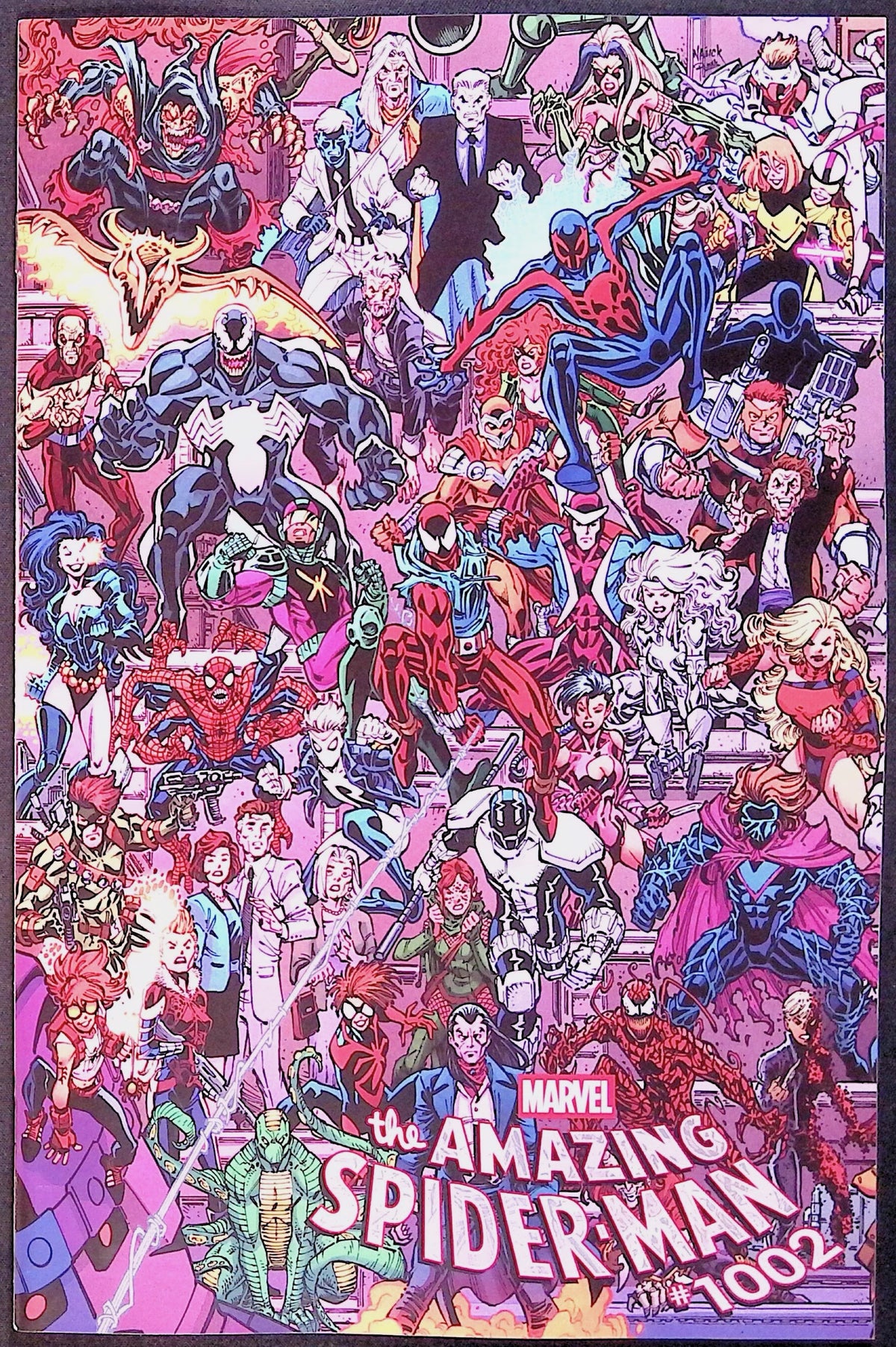 The Amazing Spider-Man #1002 Todd Nauck 4-Part Connecting Legacy Variant 2026 BN