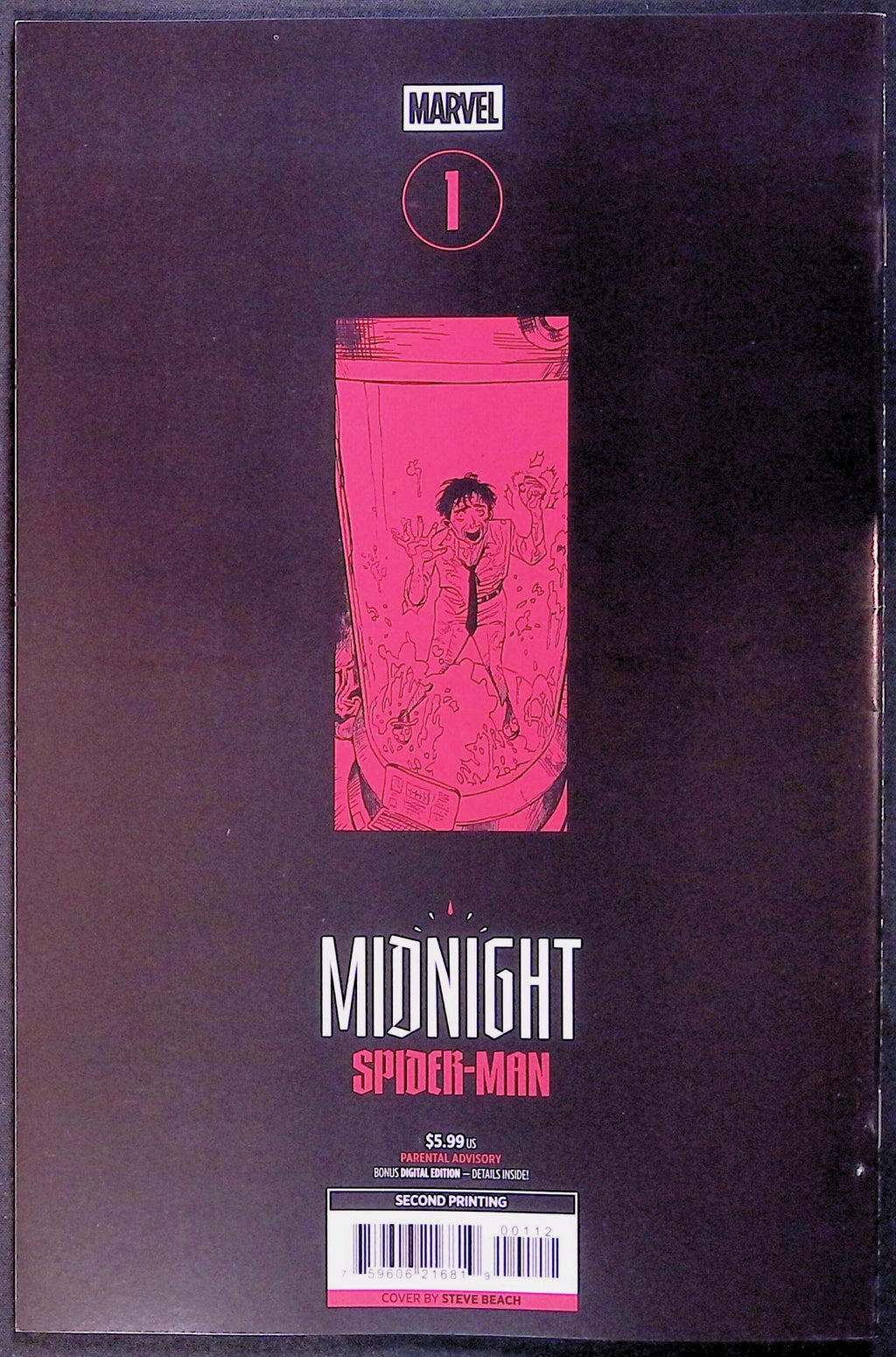 Midnight Spider-Man # 1 Uncloaked Second Printing 2026 BN