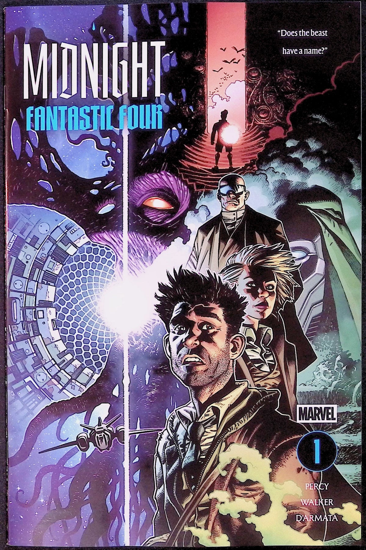 Midnight Fantastic Four # 1 Uncloaked 2nd Printing 2026 BN