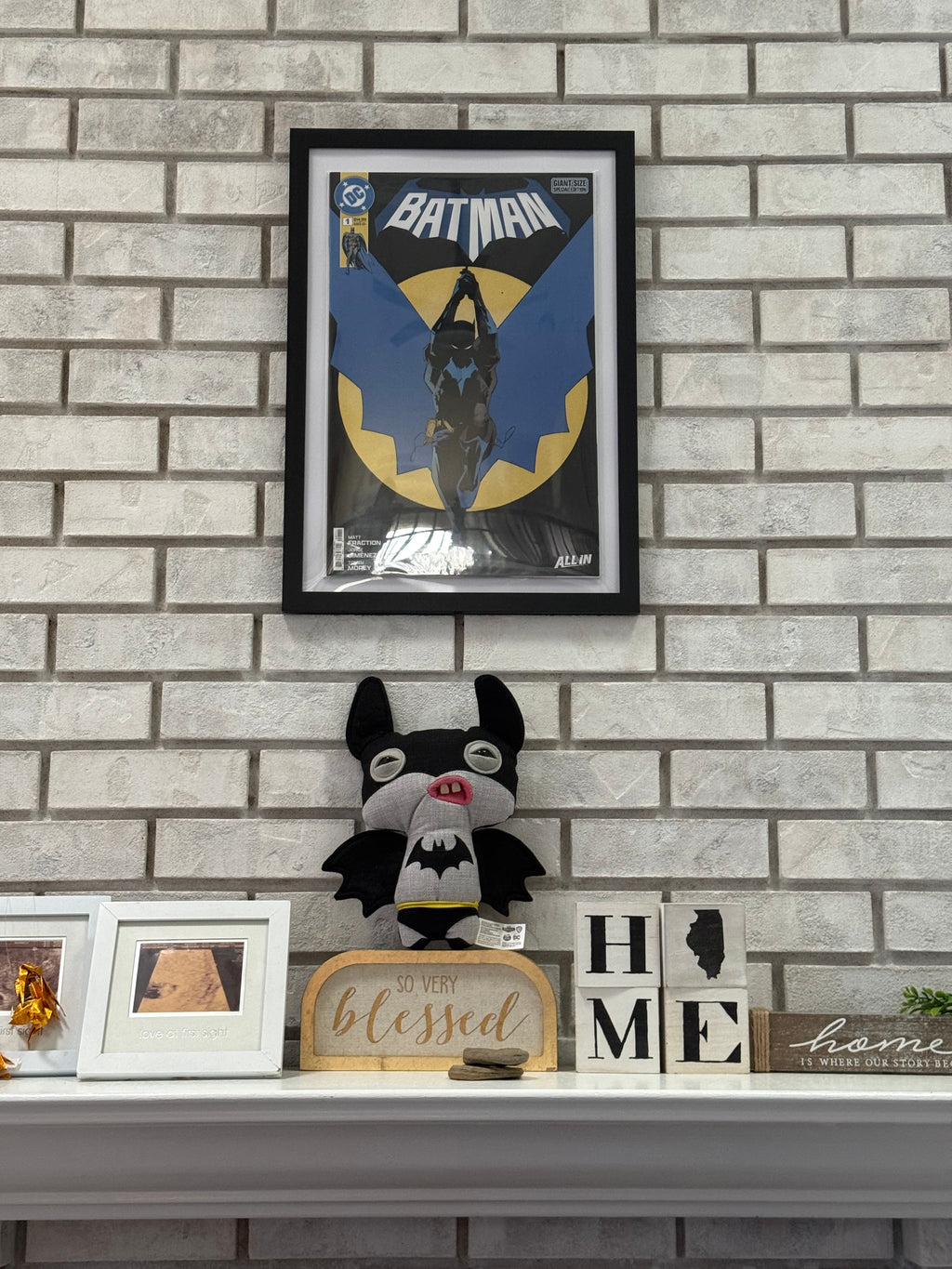 Batman # 1 First Printing 11 X 17 Format Framed 2025 NM