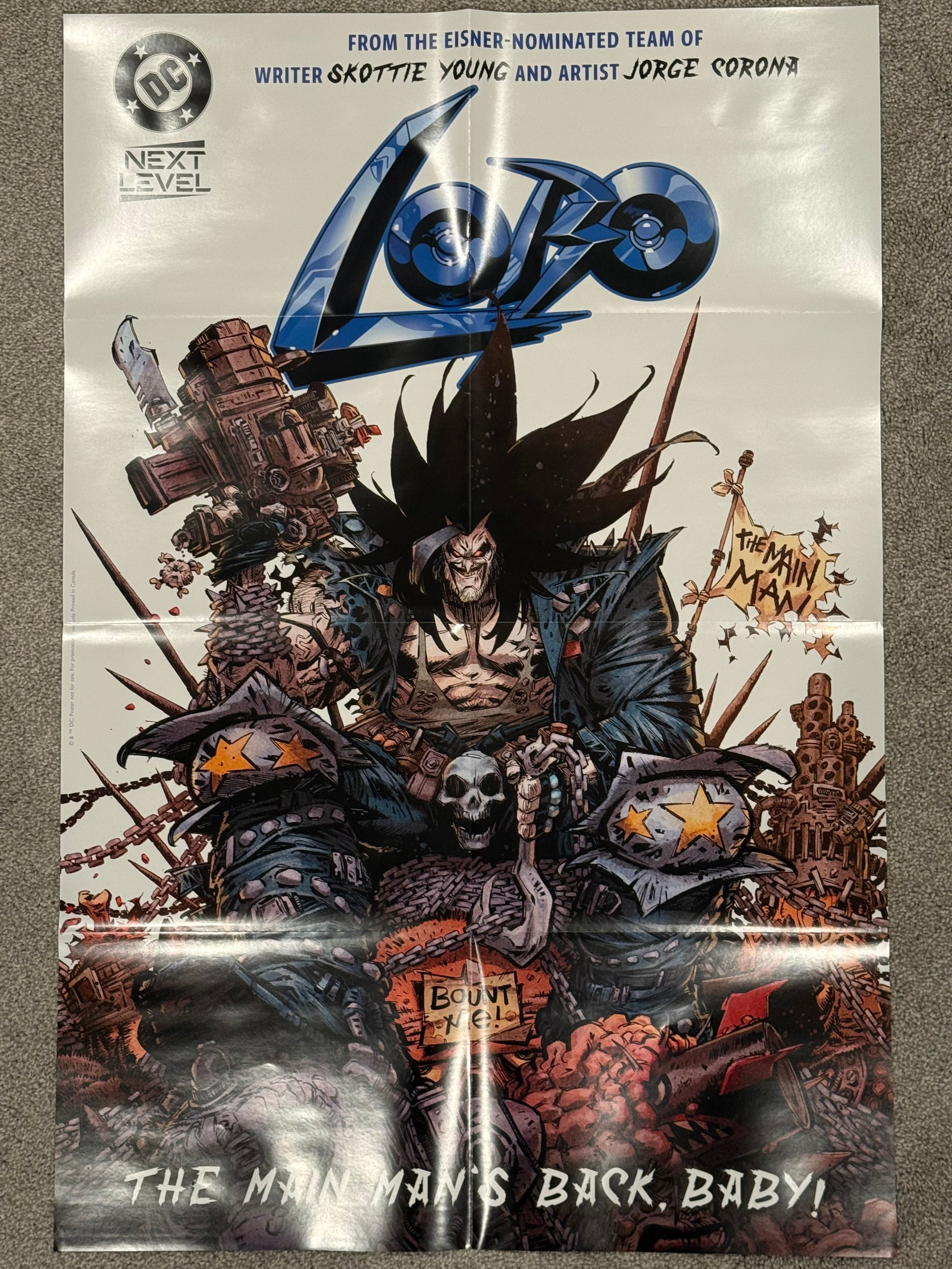 Lobo # 1 Store Promo Poster 24X36 Folded 2026 BN