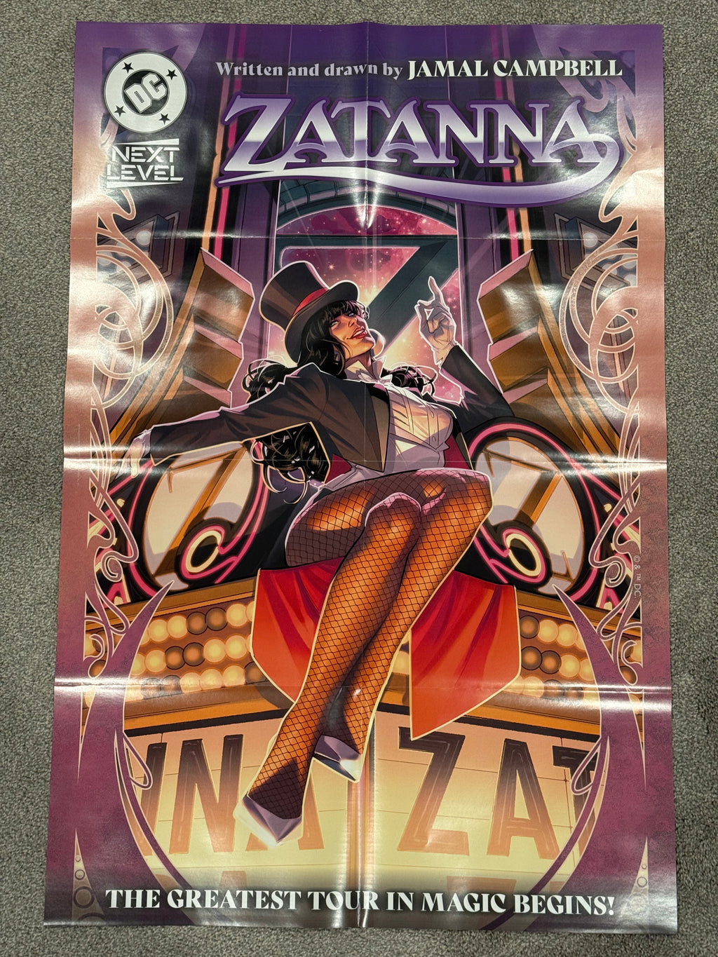 Zatanna # 1 Folded Store Promo Poster 24x36 2026 BN