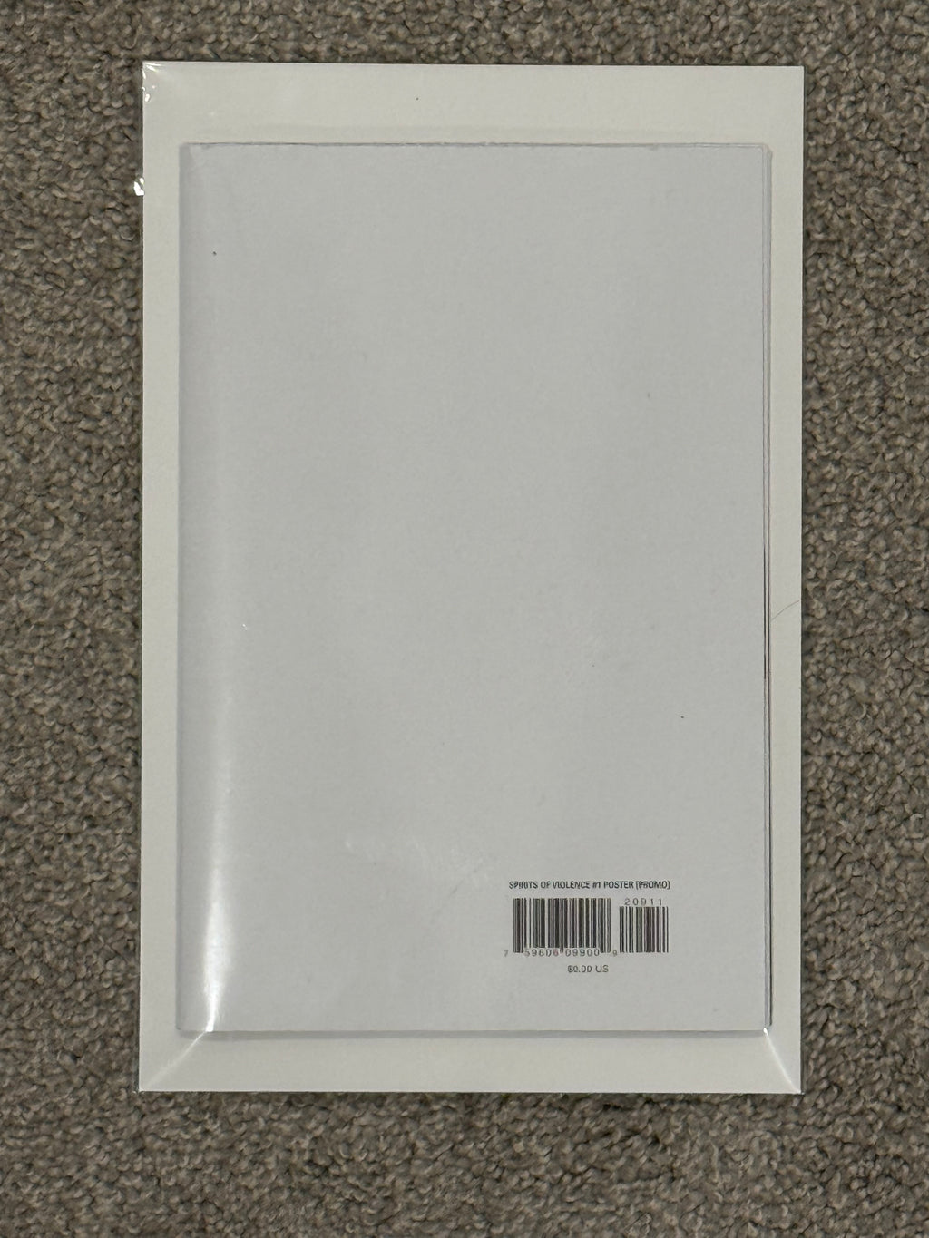 The Spirits of Violence #1 Store Promo Poster 24x36 Folded 2025 BN