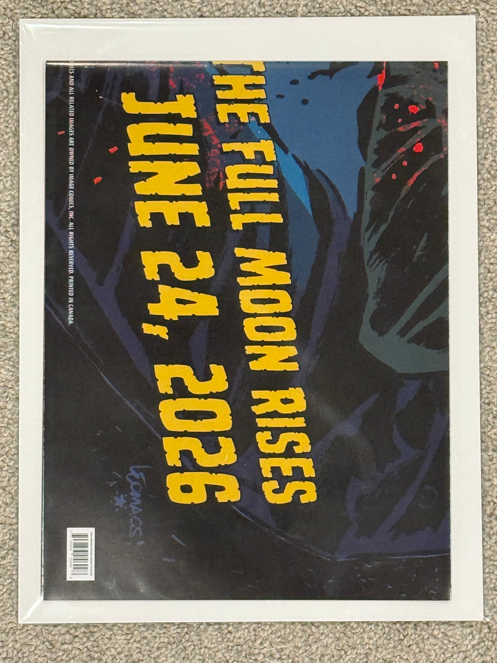 The Universal Monsters Double-Sided Promo Poster 2026 Folded BN