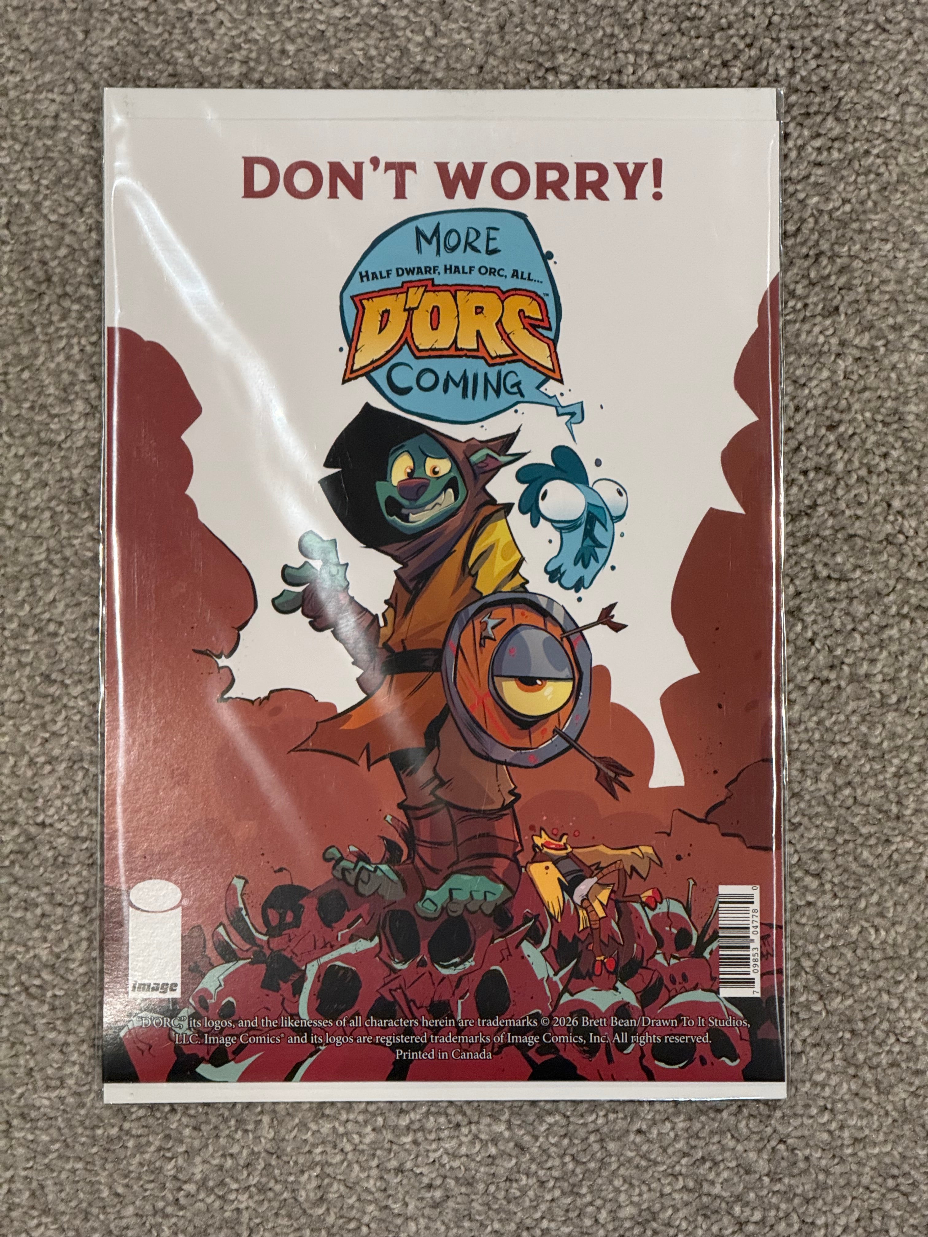 The D'Orc Shelf Talker 2026 BN Folded