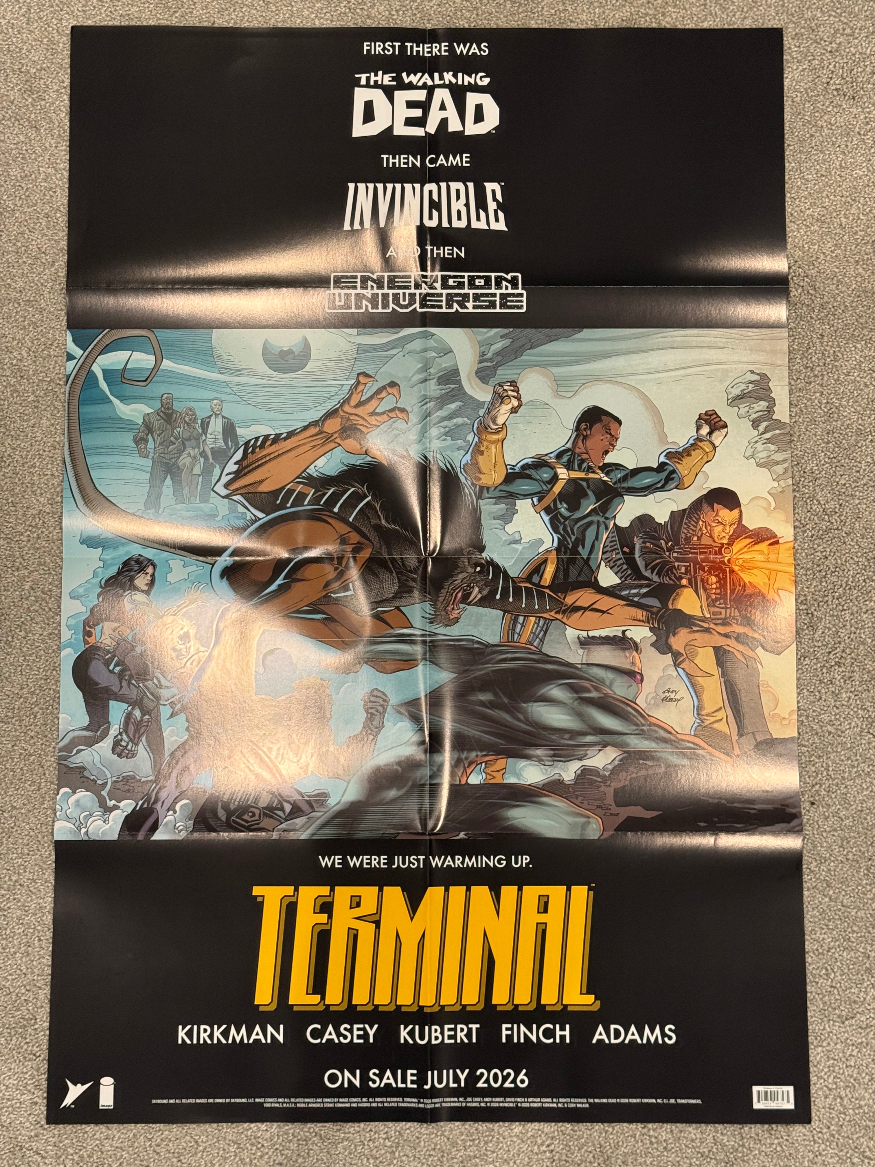 Terminal Store Promo Poster 2026 BN Folded