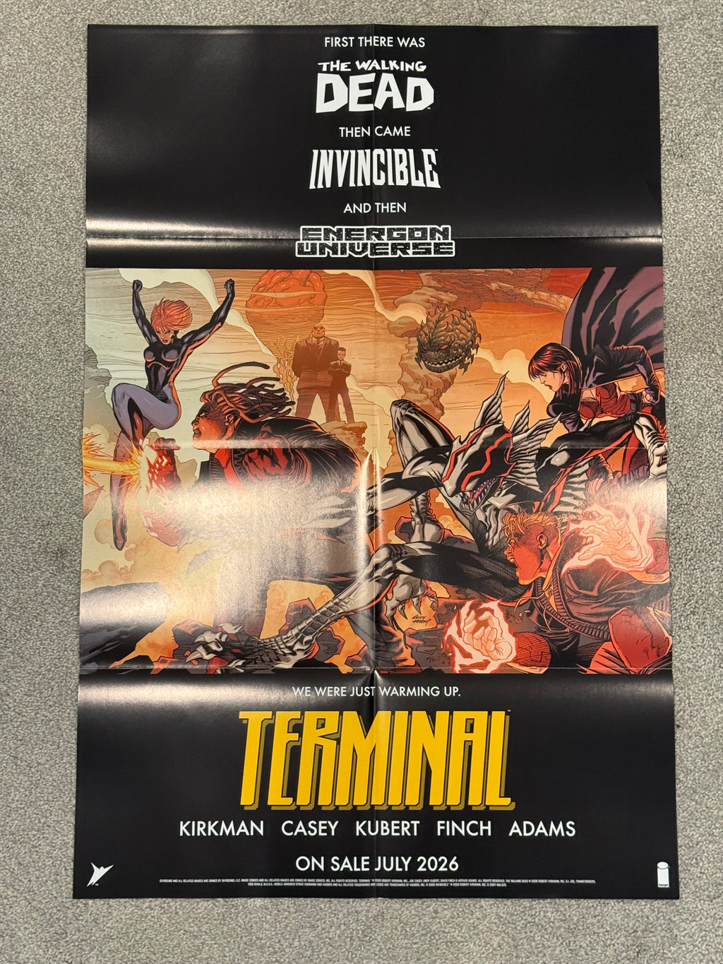 Terminal Store Promo Poster 2026 BN Folded