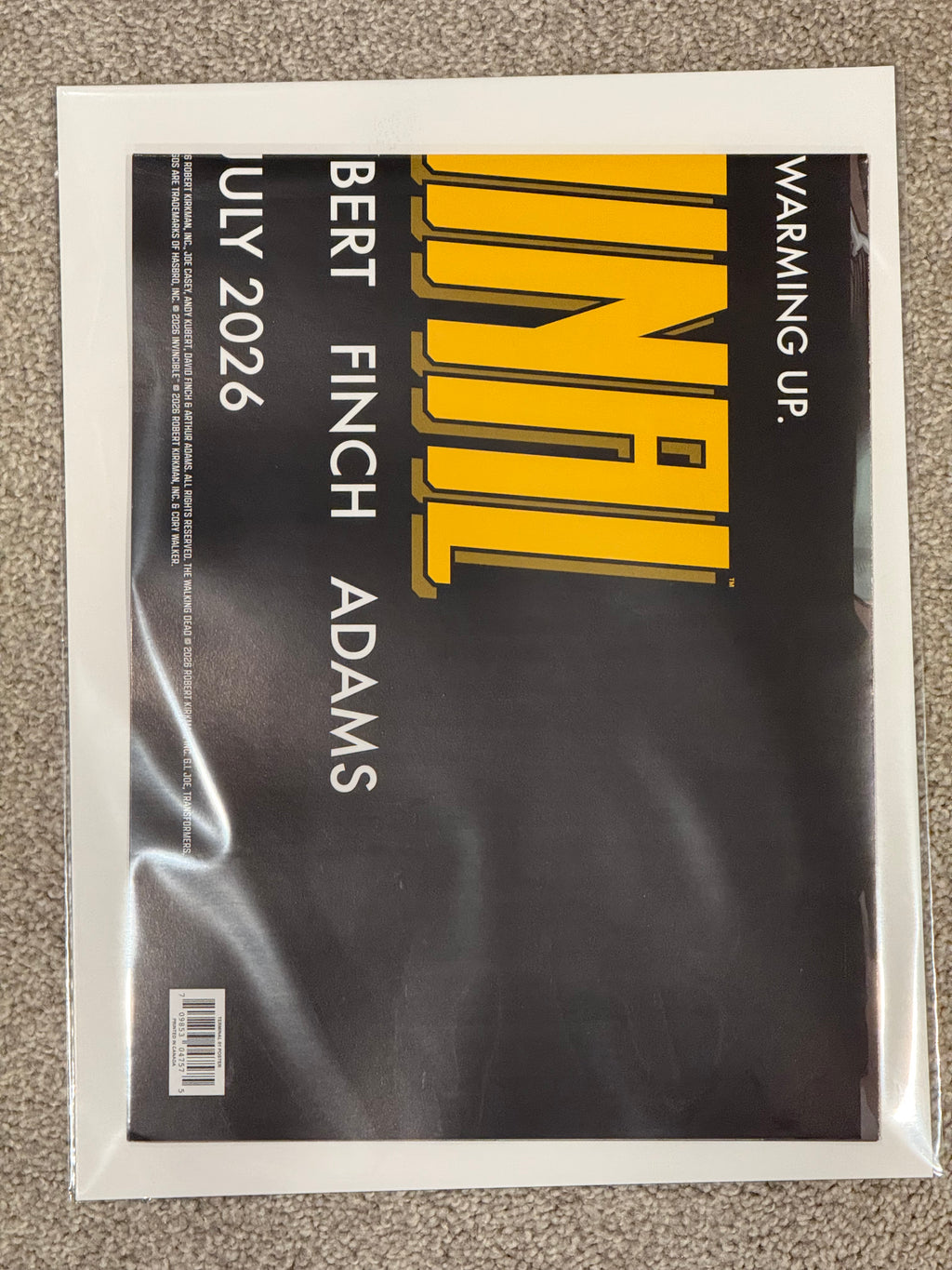 Terminal Store Promo Poster 2026 BN Folded