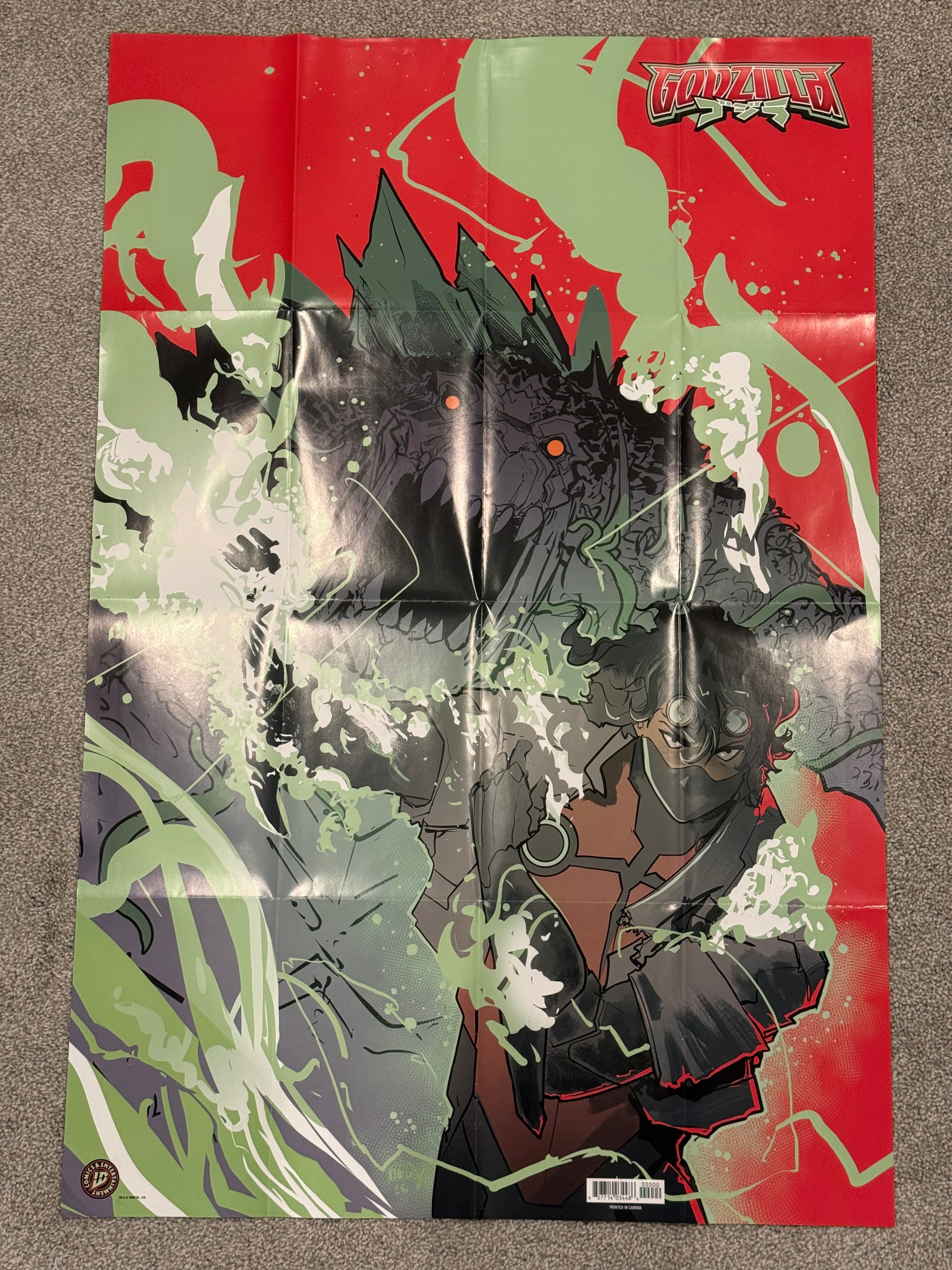 Godzilla 2025 Store Promo Posters Folded