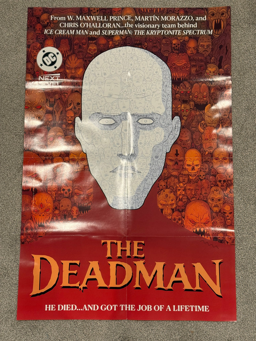 The Deadman #1 Store Promo Poster Folded BN