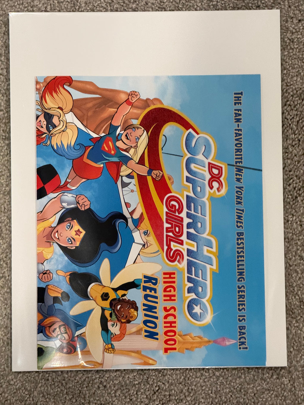 DC Super Hero Girls: High School Reunion Store Promo Poster 2026 Folded BN