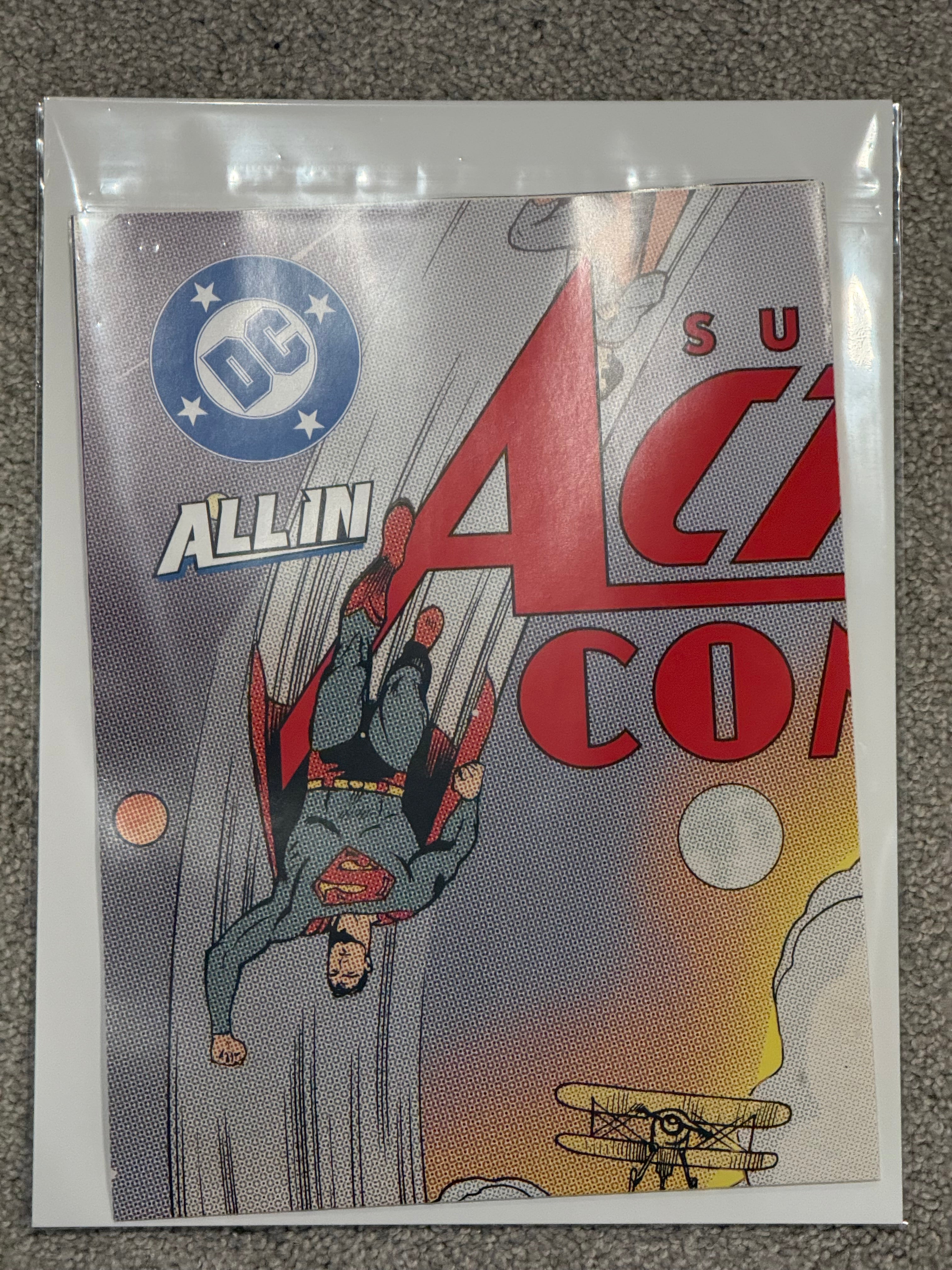 The Official DC Comics Action Comics #1100 Store Promo Poster 24"x36" Folded BN