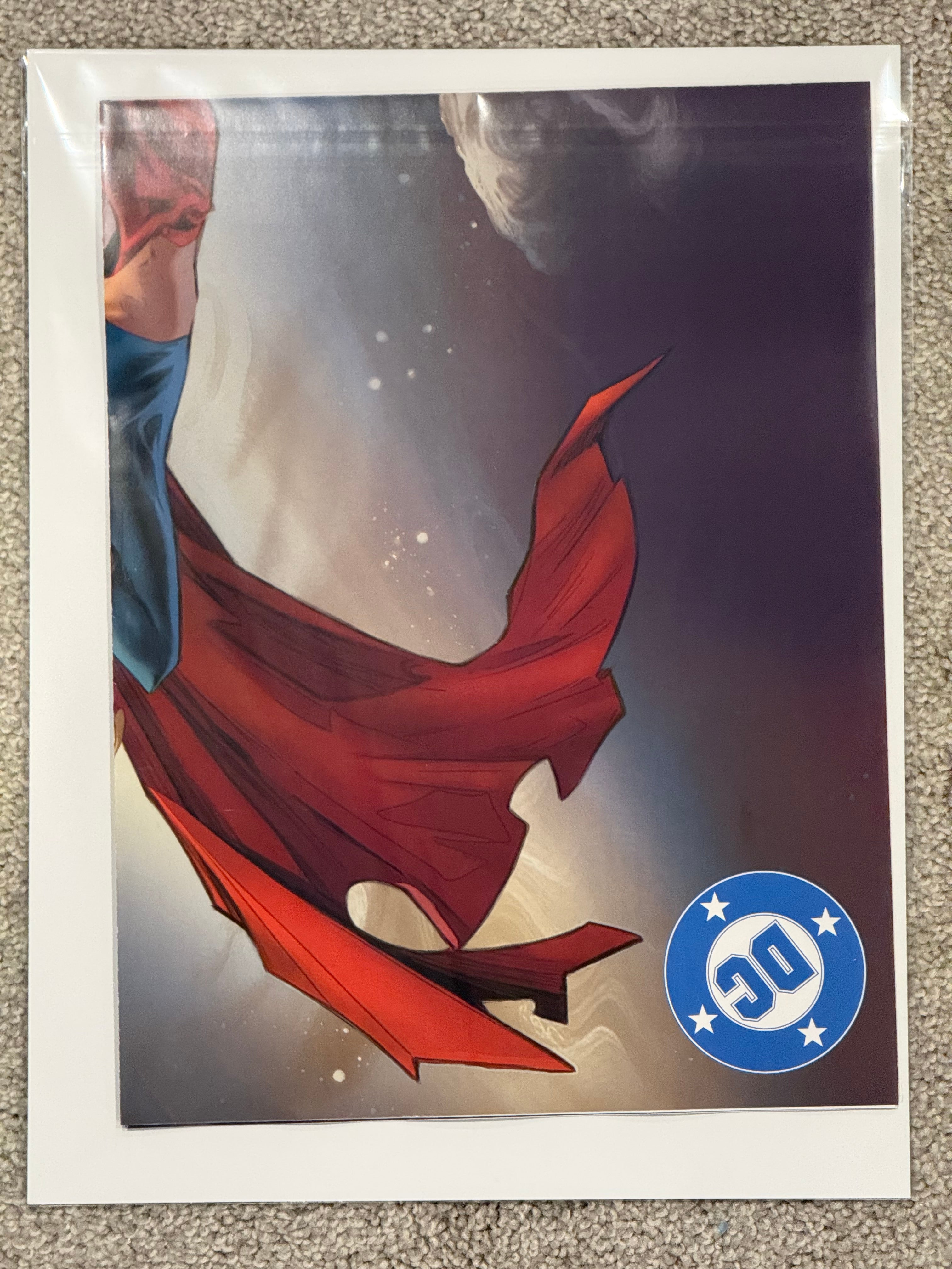 The Official Supergirl (2026) Movie Theatrical Store Promo Poster Folded BN