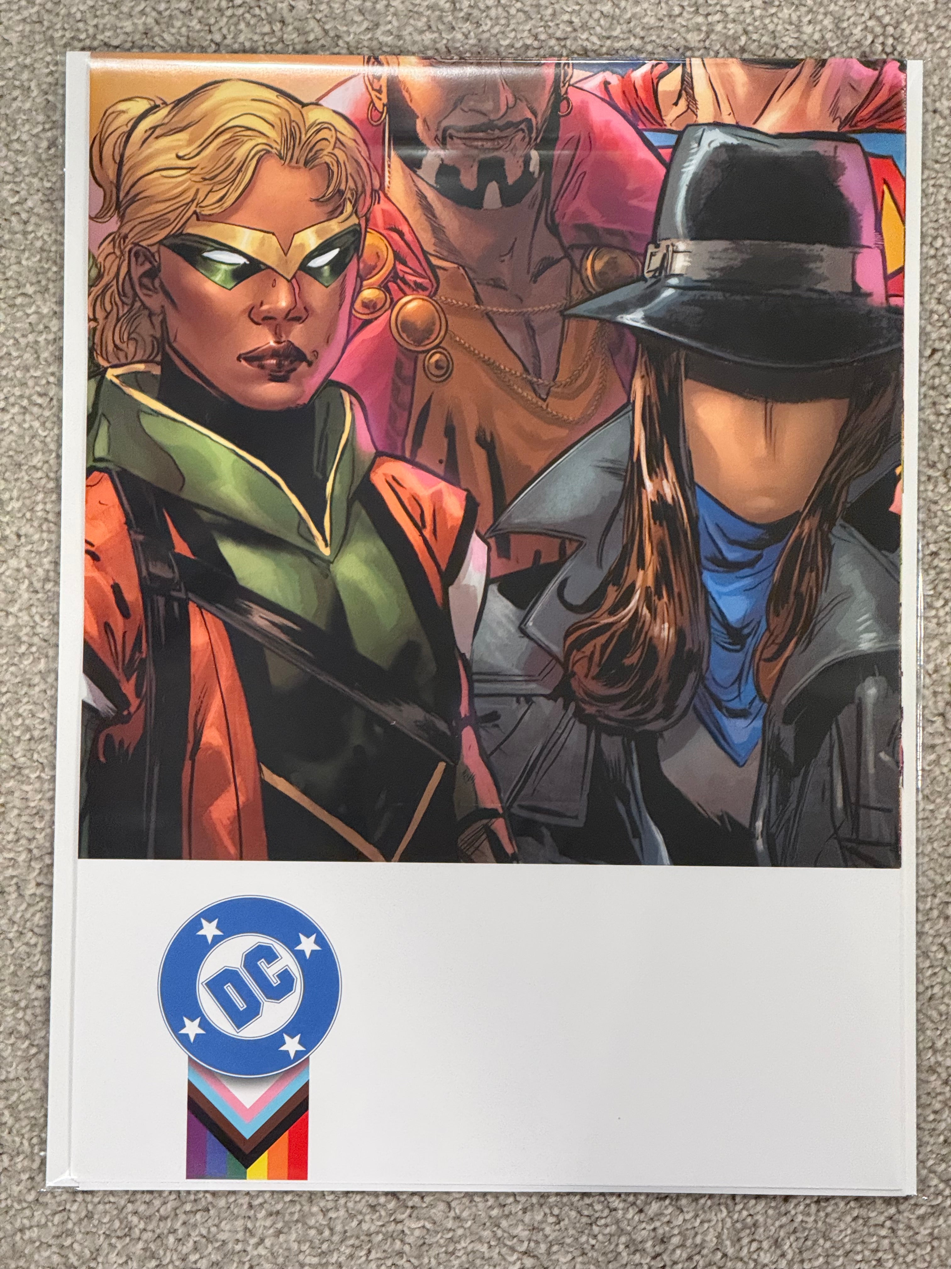 Justice League: Dream Girls Folded Store Promotional Poster 2026 BN