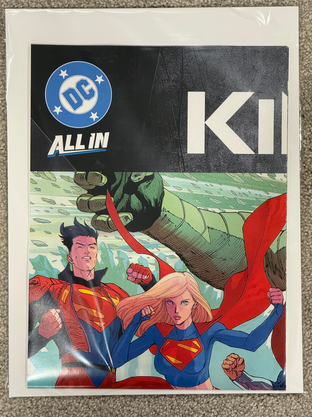 Kingdom of Zod Promotional Store Poster 2026 BN Folded