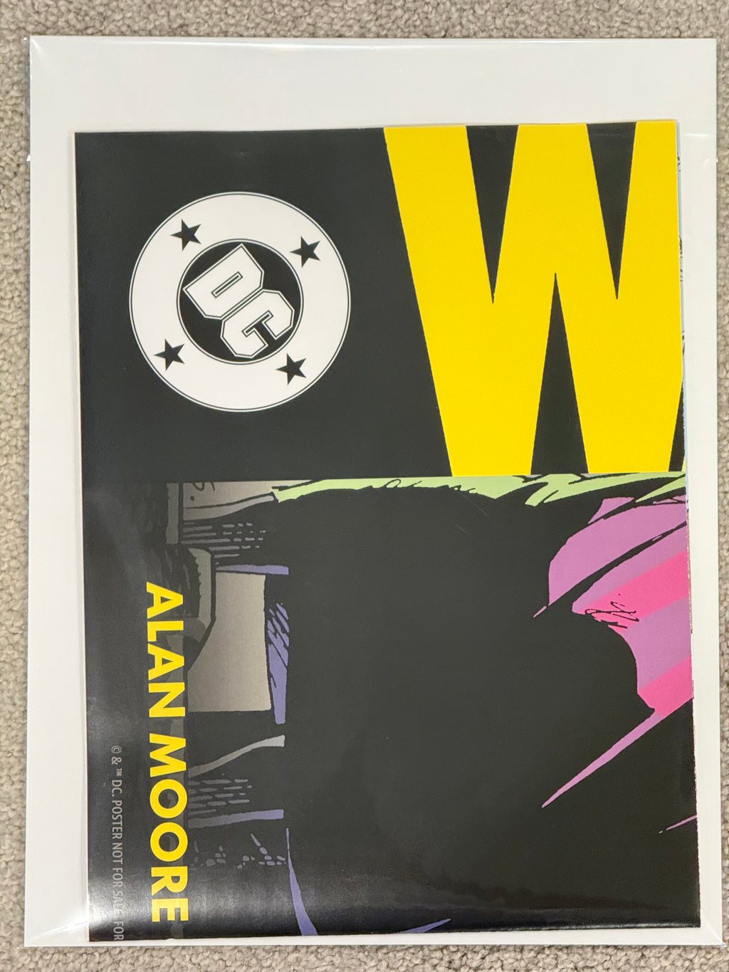 Watchmen 40th Anniversary Store Promotional Posters 2026 Folded BN