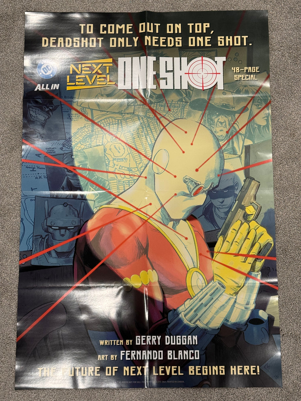 Next Level: One Shot #1 Store Promotion Poster 2026 Folded BN