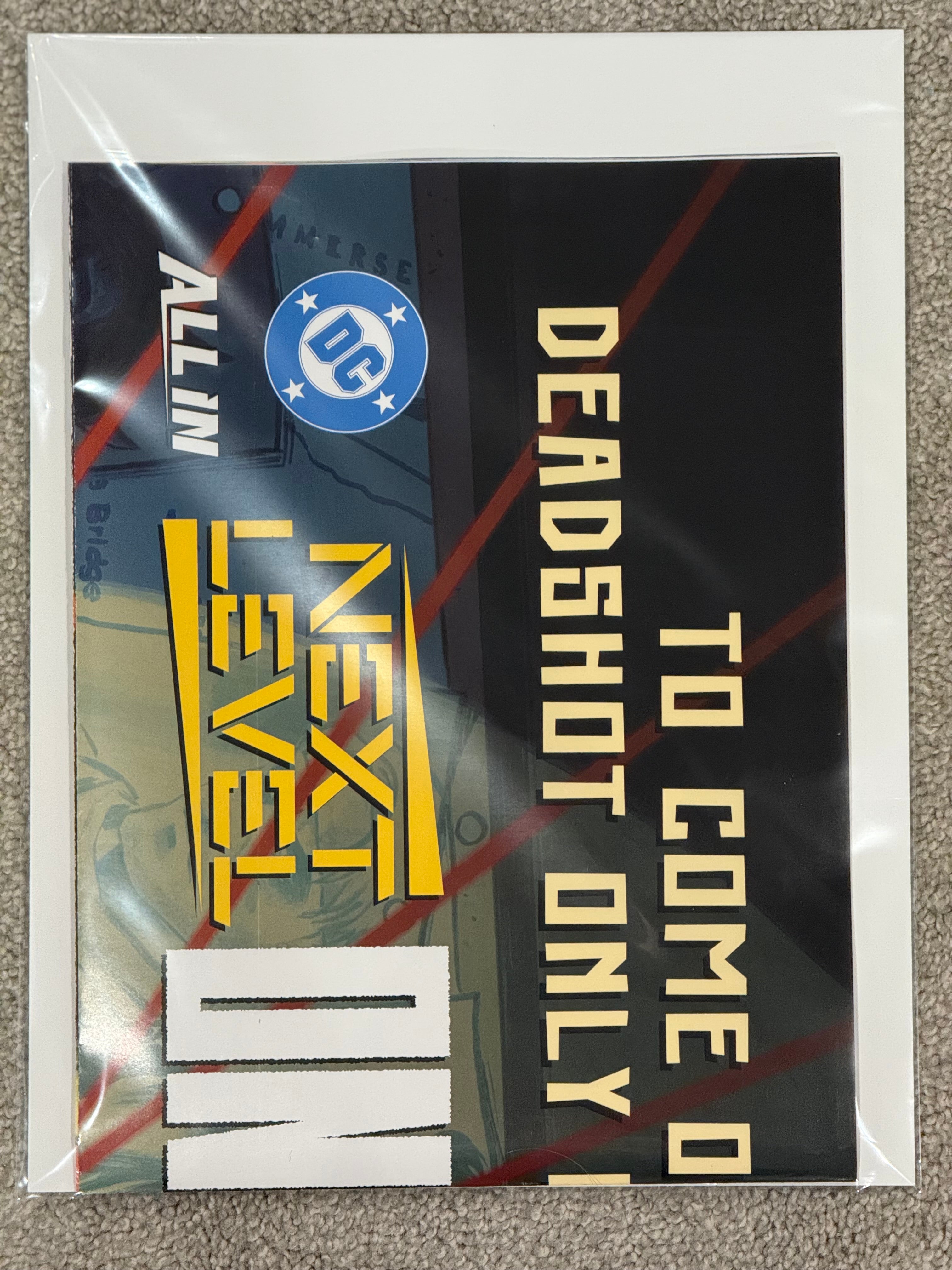 Next Level: One Shot #1 Store Promotion Poster 2026 Folded BN