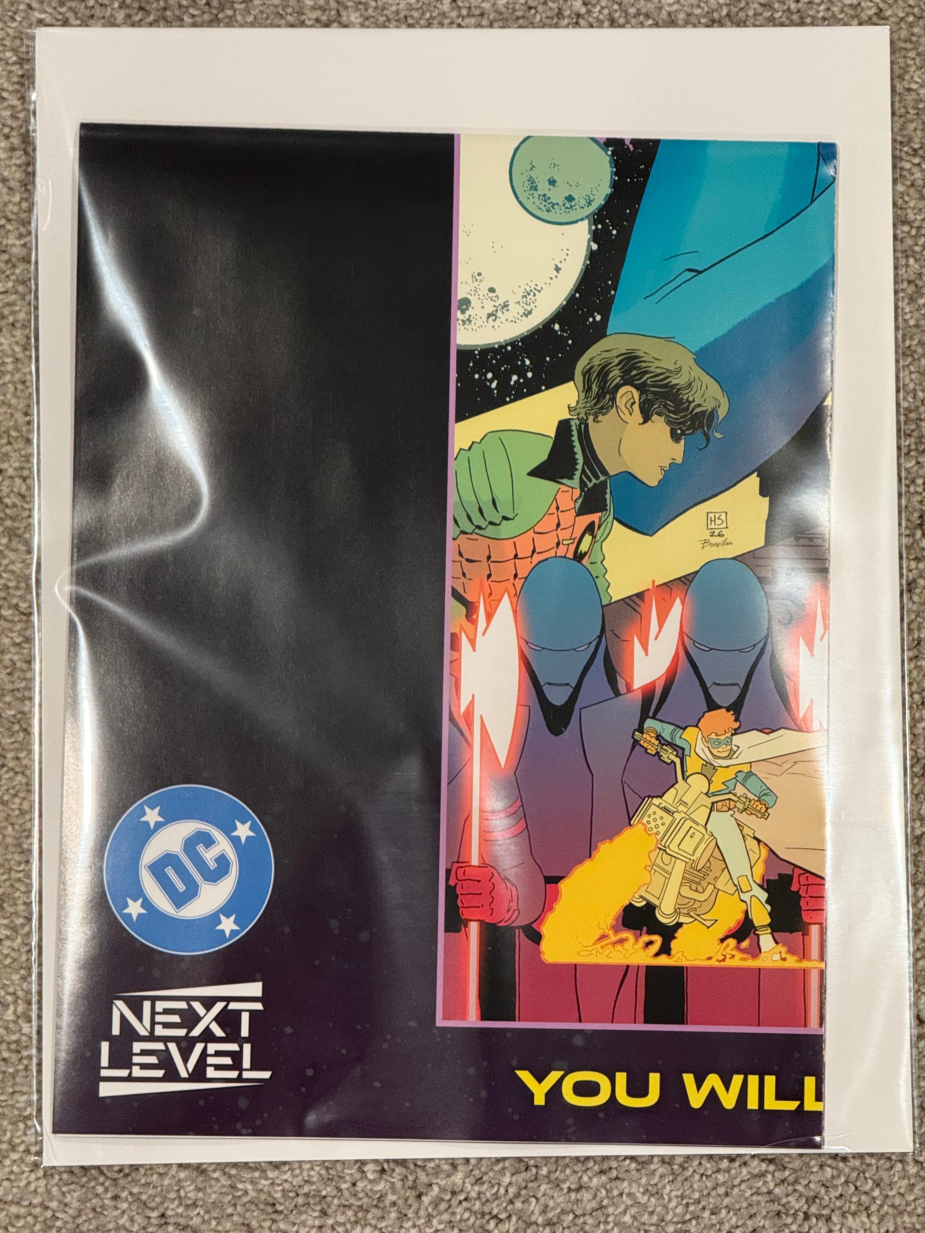 Legion of Super-Heroes Store Promotional Poster 2026 Folded BN