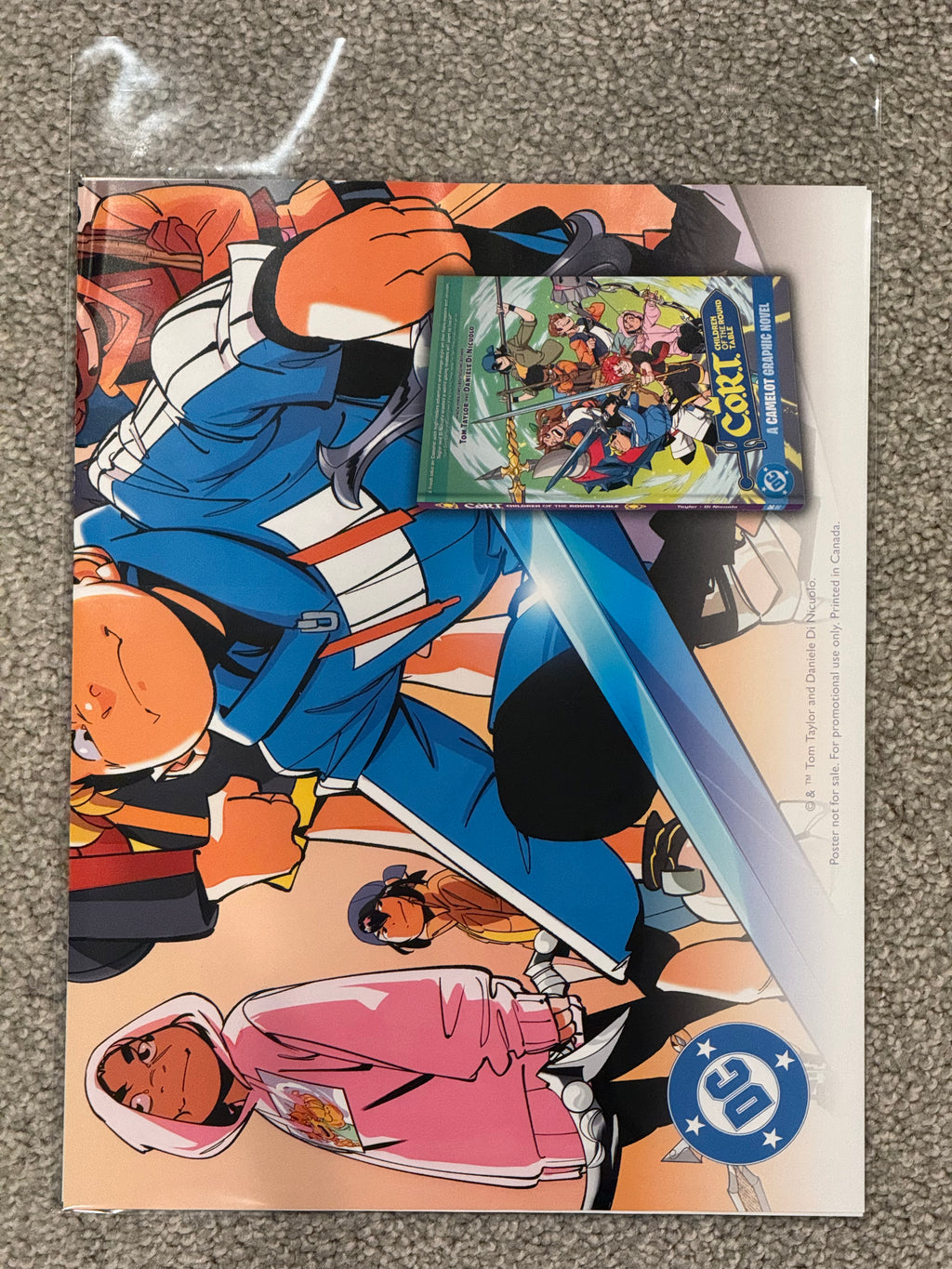 C.O.R.T.: Children of the Round Table Store Promo Poster 2026 Folded BN