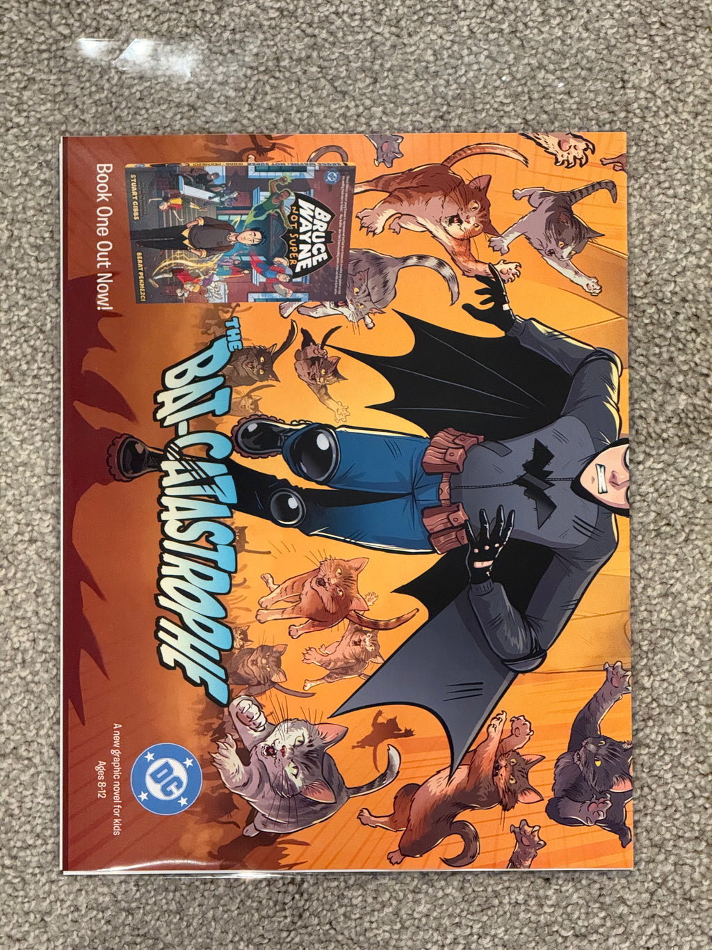 Bruce Wayne: Not Super: The Bat-Catastrophe Store Promo Poster 2026 Folded BN