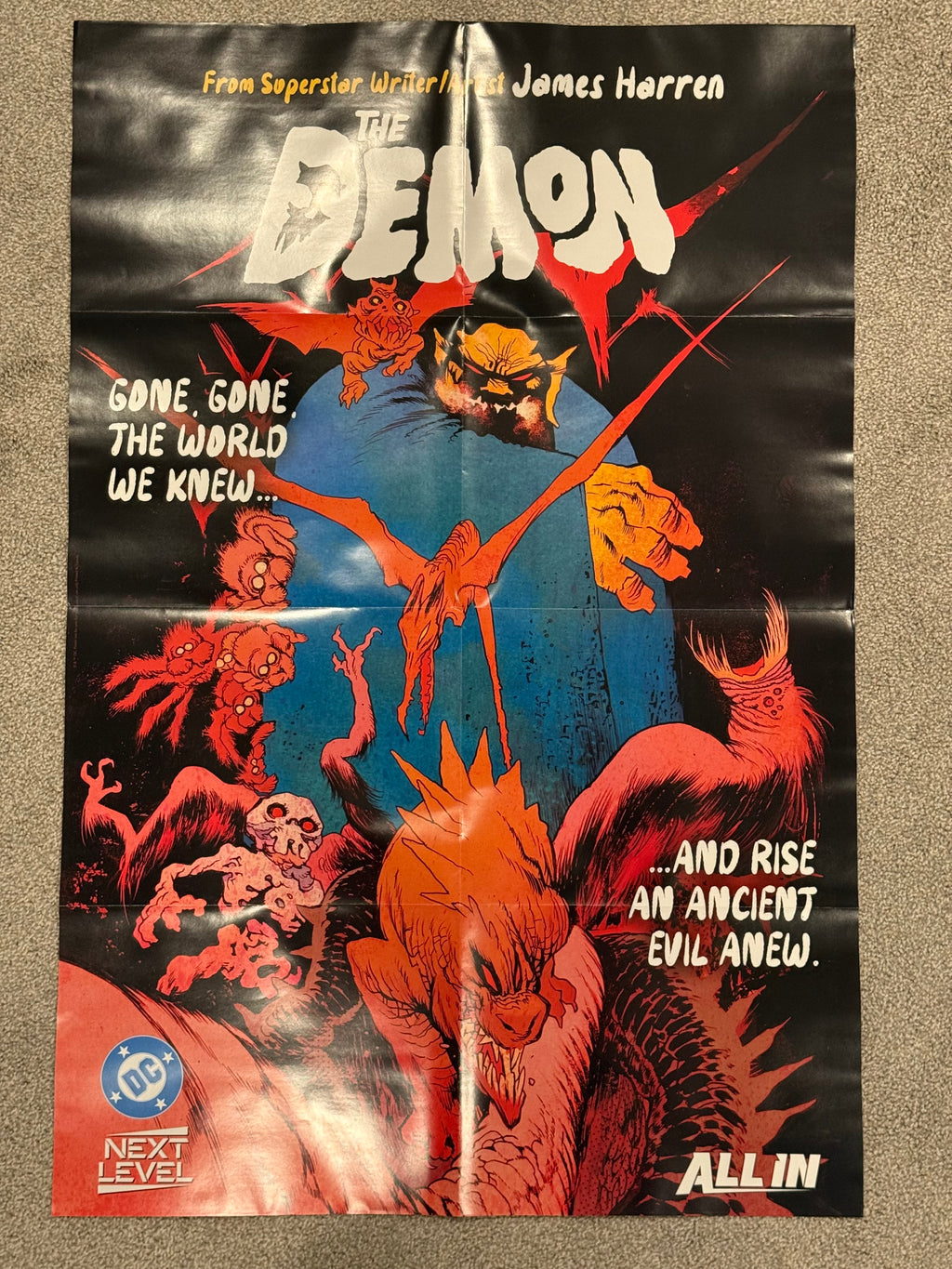 The Demon Store Promo Poster 2026 Folded BN