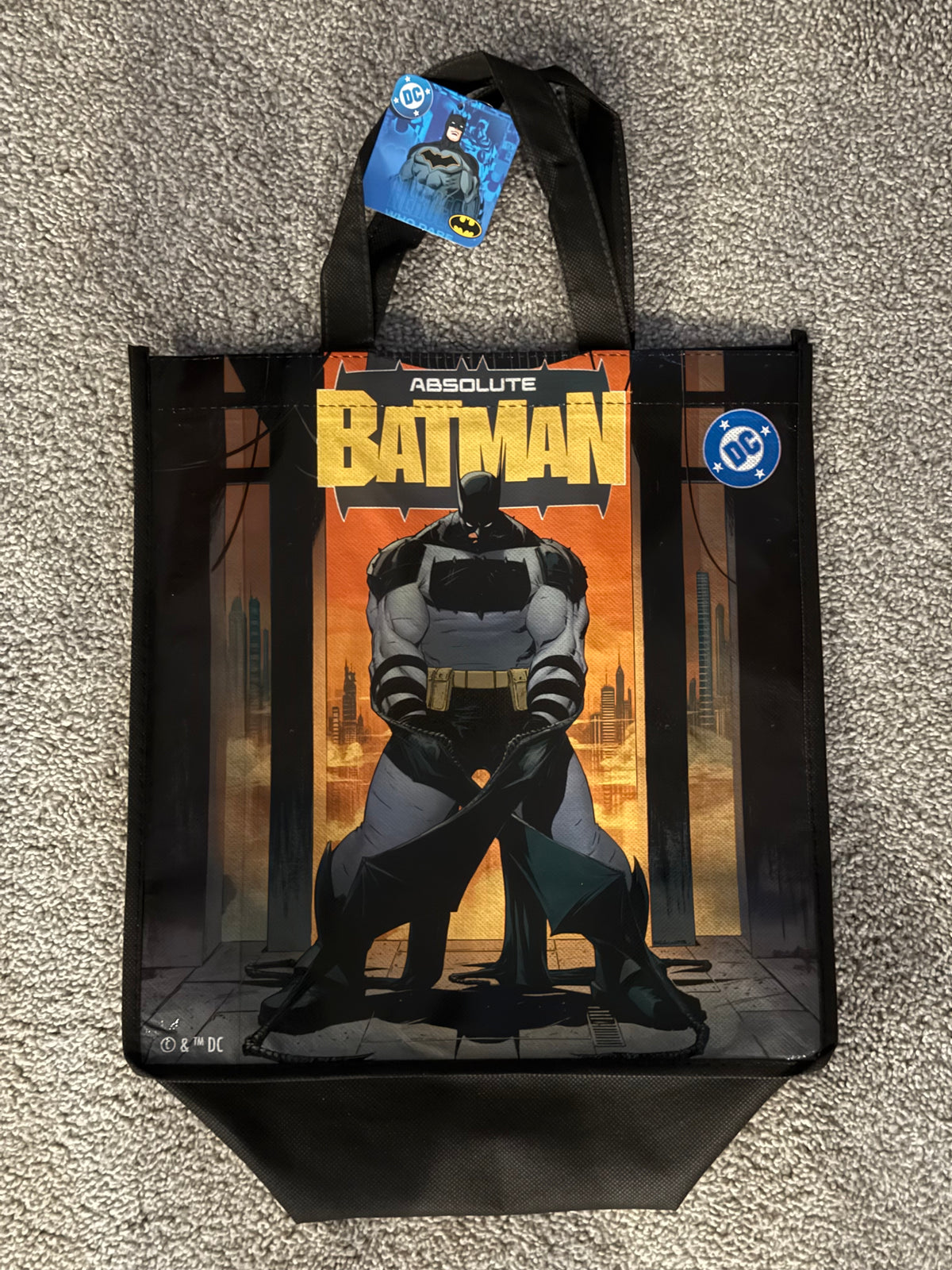 Batman/Absolute Batman DC Reusable Bag 2026 BN