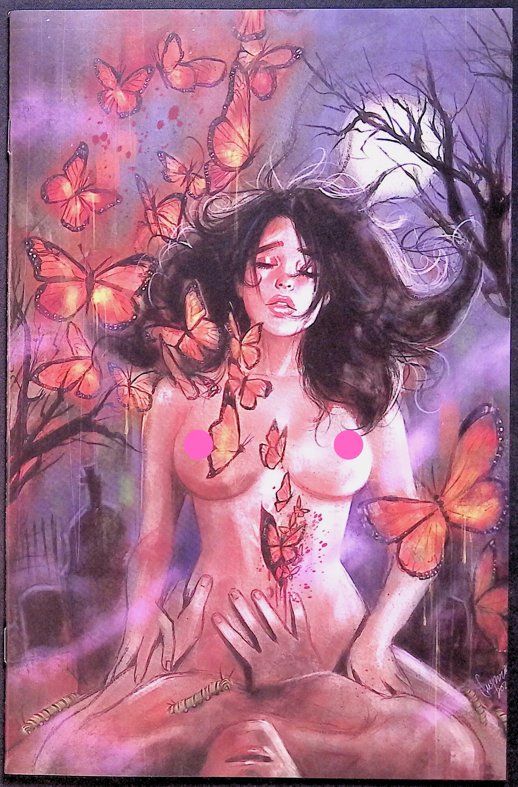 Nectar #1 Cover C NSFW Black Bag Suspiria Second Printing 2026 NM