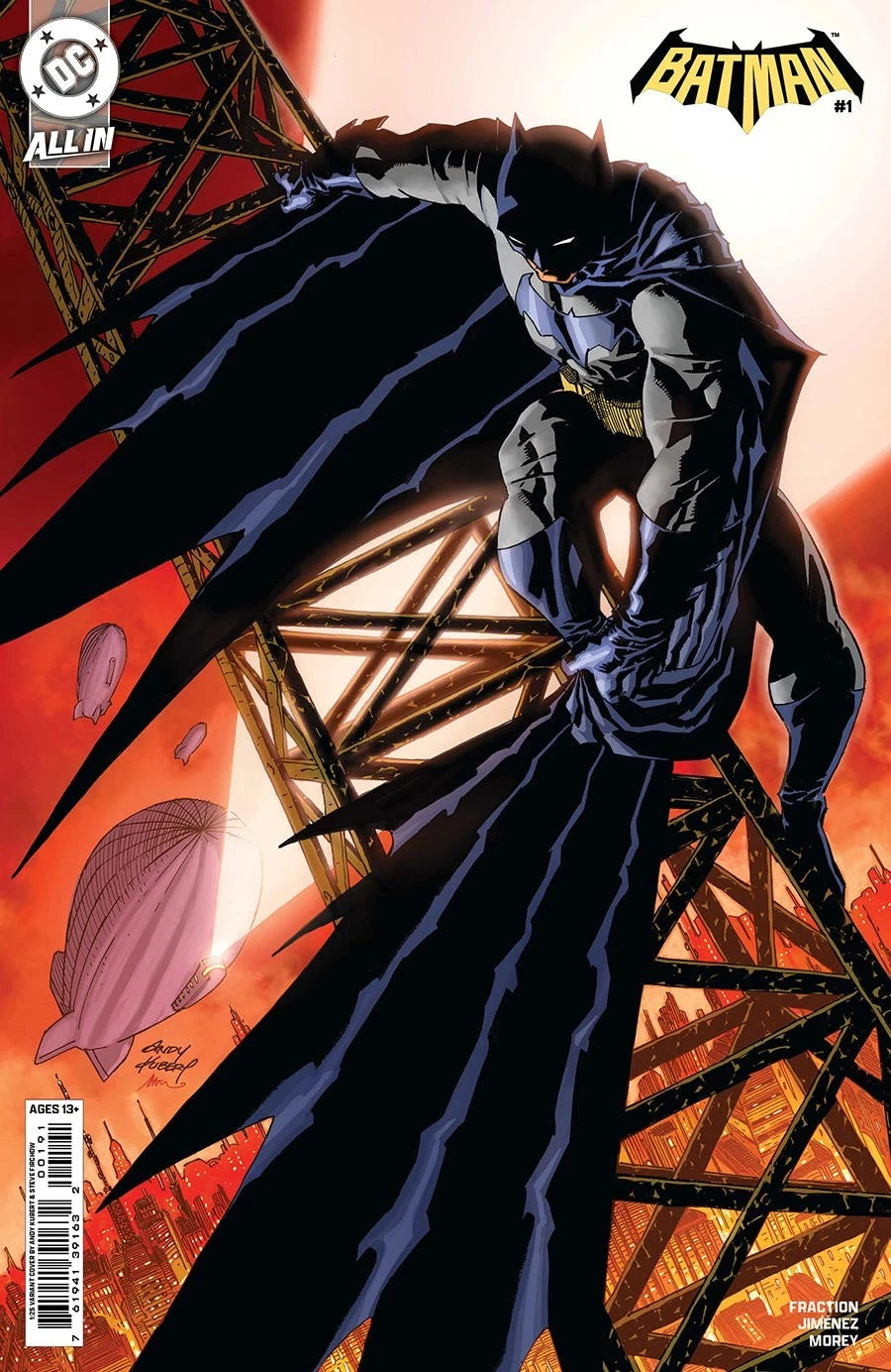 Batman #1 1:25 Kubert Variant First Printing 2025 BN