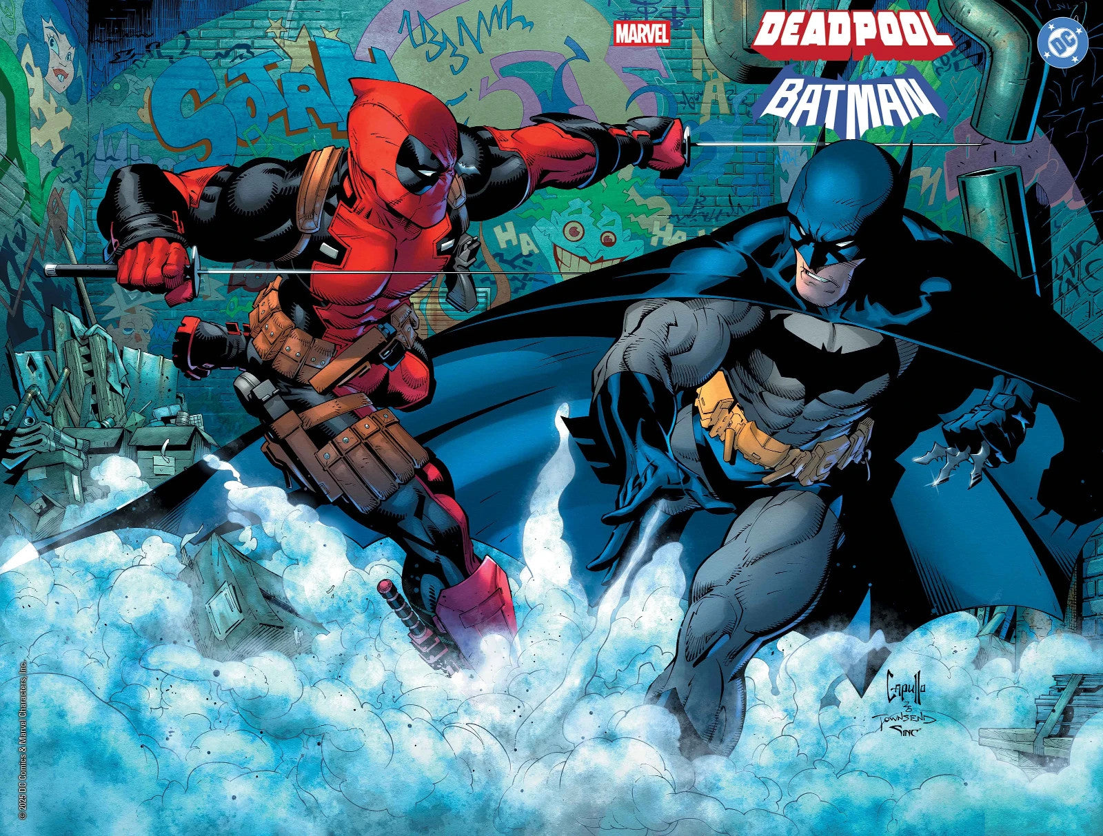 Deadpool/Batman # 1 Greg Capullo Wraparound Variant 2025 BN